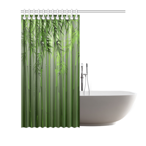 Bamboo Forest Shower Curtain 72"x72"