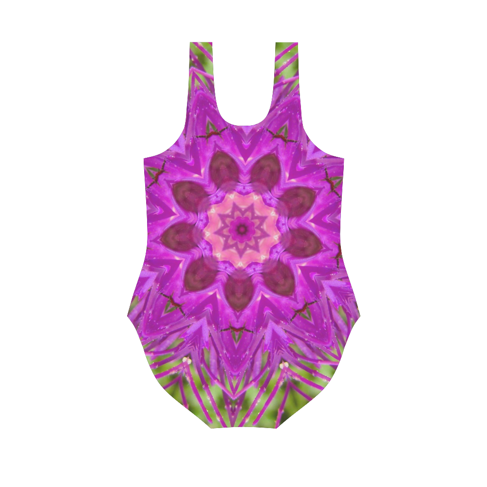 Fuchsia by Martina Webster Vest One Piece Swimsuit (Model S04)