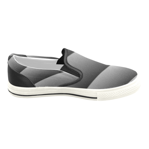 Curves Men's Slip-on Canvas Shoes (Model 019)