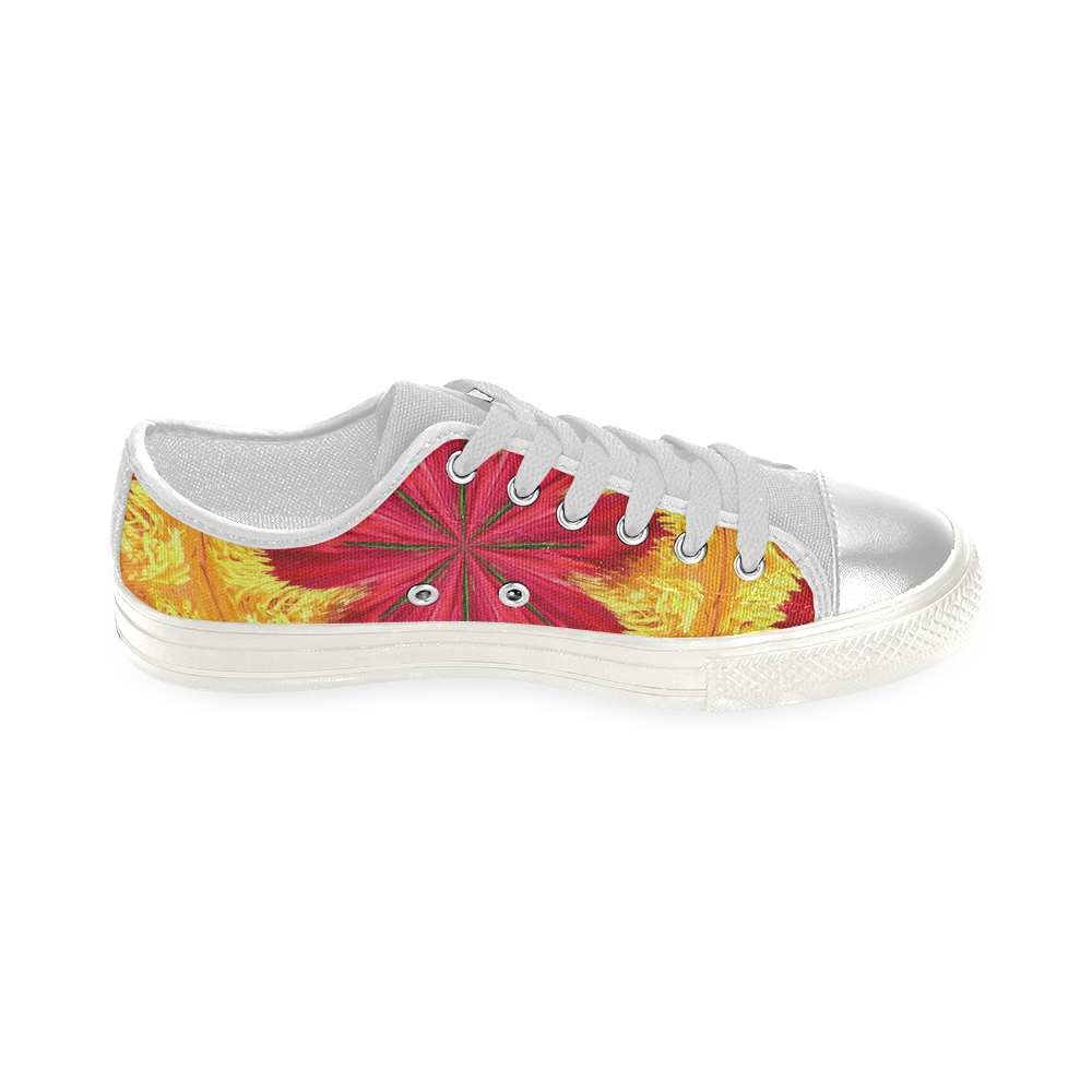 The Ring of Fire Women's Classic Canvas Shoes (Model 018)