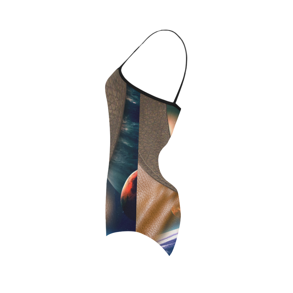 our dimension of time Strap Swimsuit ( Model S05)