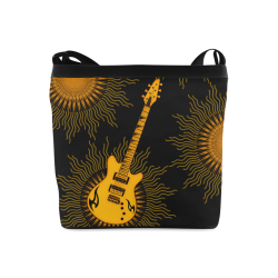 Tribal Sun Guitar by ArtformDesigns Crossbody Bags (Model 1613)