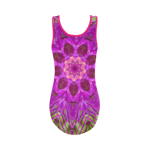 Fuchsia by Martina Webster Vest One Piece Swimsuit (Model S04)