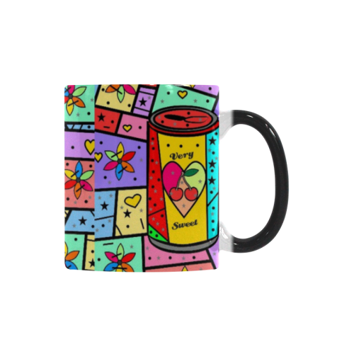 Very Sweet Popart By Nico Bielow Custom Morphing Mug