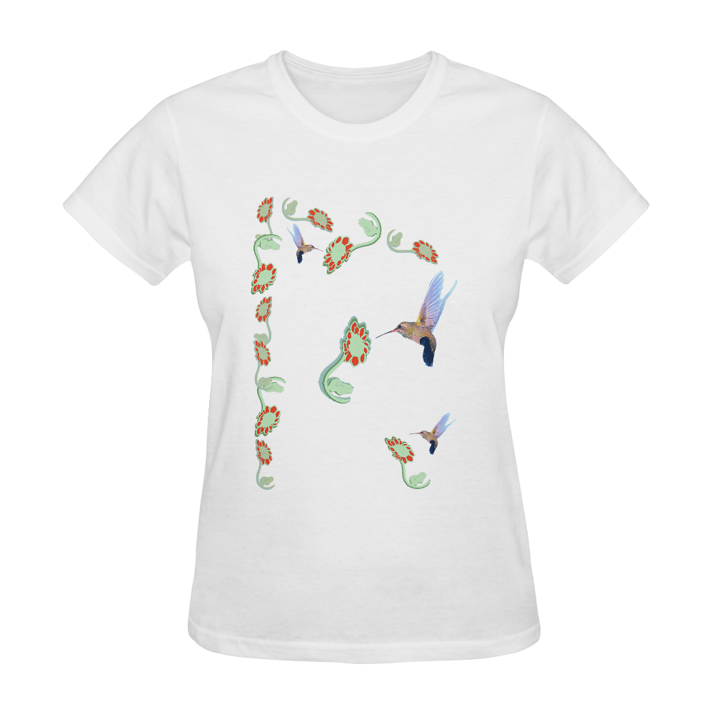 Hummingbirds Sunny Women's T-shirt (Model T05)