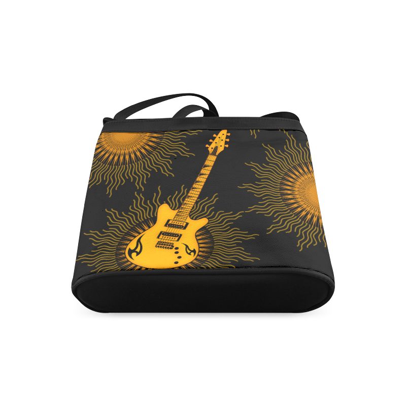 Tribal Sun Guitar by ArtformDesigns Crossbody Bags (Model 1613)