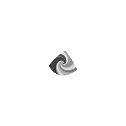 Black and White Dragon Scales Spiral Custom Bikini Swimsuit