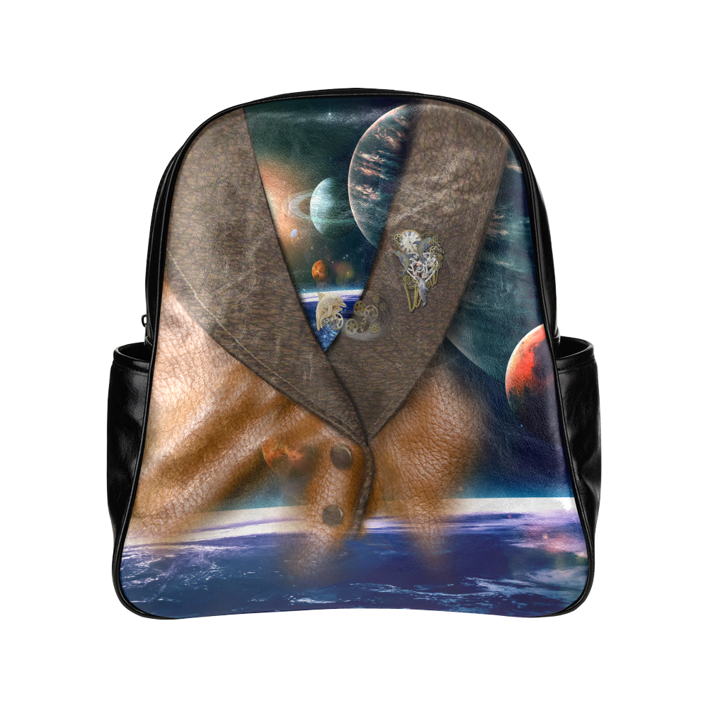 our dimension of time Multi-Pockets Backpack (Model 1636)