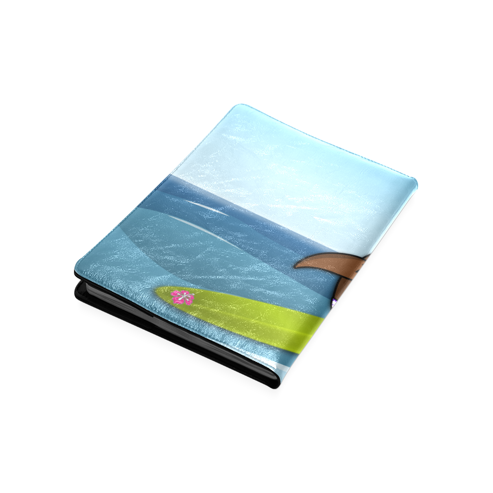 surfer owl Custom NoteBook B5