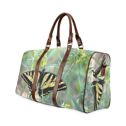 Wild Butterfly by Martina Webster Waterproof Travel Bag/Small (Model 1639)