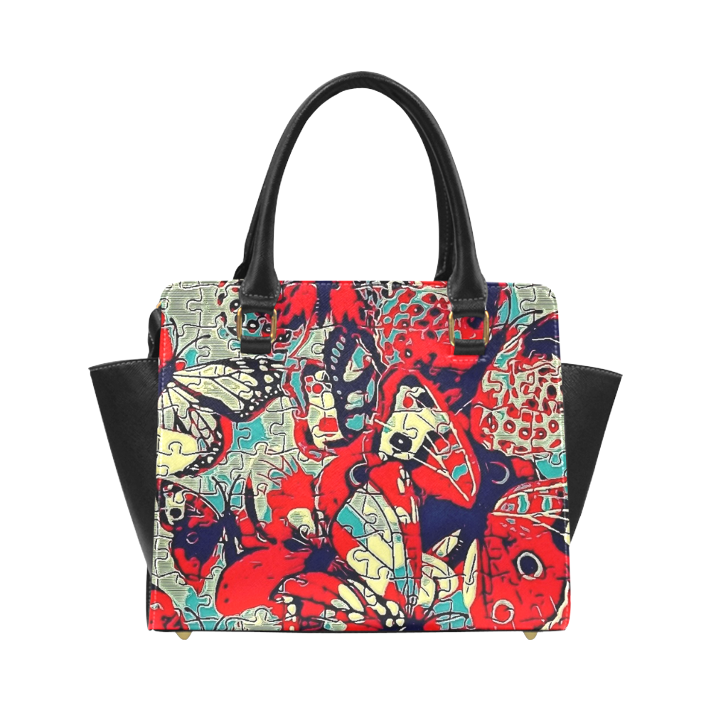 Butterfly by Popart Lover Classic Shoulder Handbag (Model 1653)