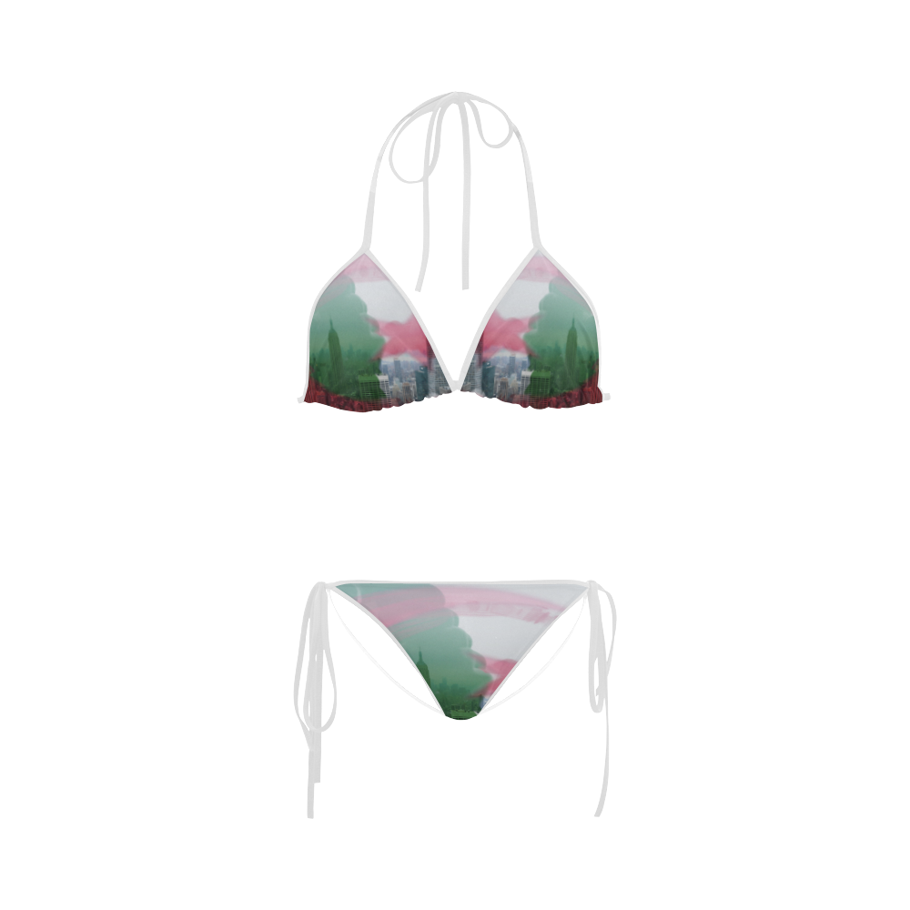 NYC Algeria Panorama Custom Bikini Swimsuit
