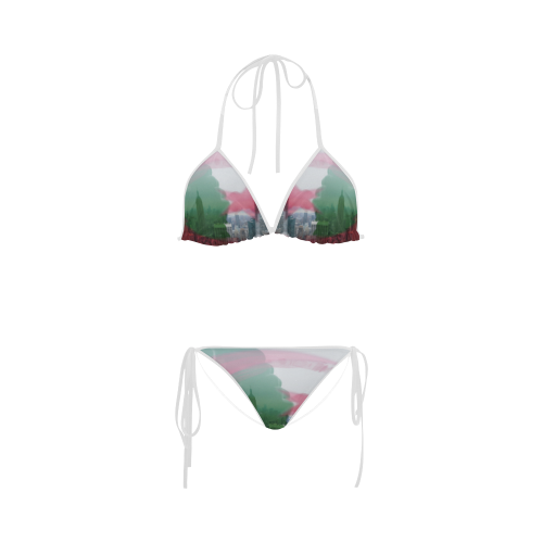 NYC Algeria Panorama Custom Bikini Swimsuit