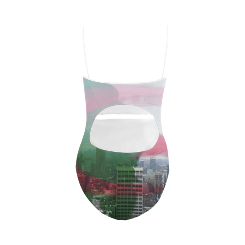 NYC Algeria Panorama Strap Swimsuit ( Model S05)