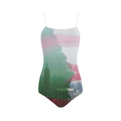 NYC Algeria Panorama Strap Swimsuit ( Model S05)