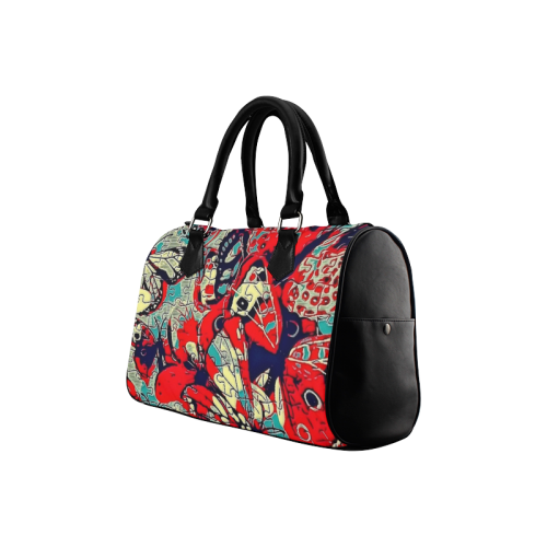 Butterfly by Popart Lover Boston Handbag (Model 1621)