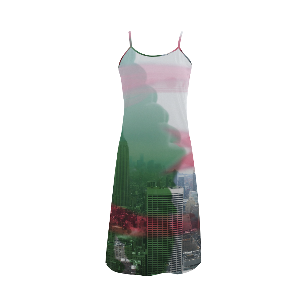 NYC Algeria Panorama Alcestis Slip Dress (Model D05)