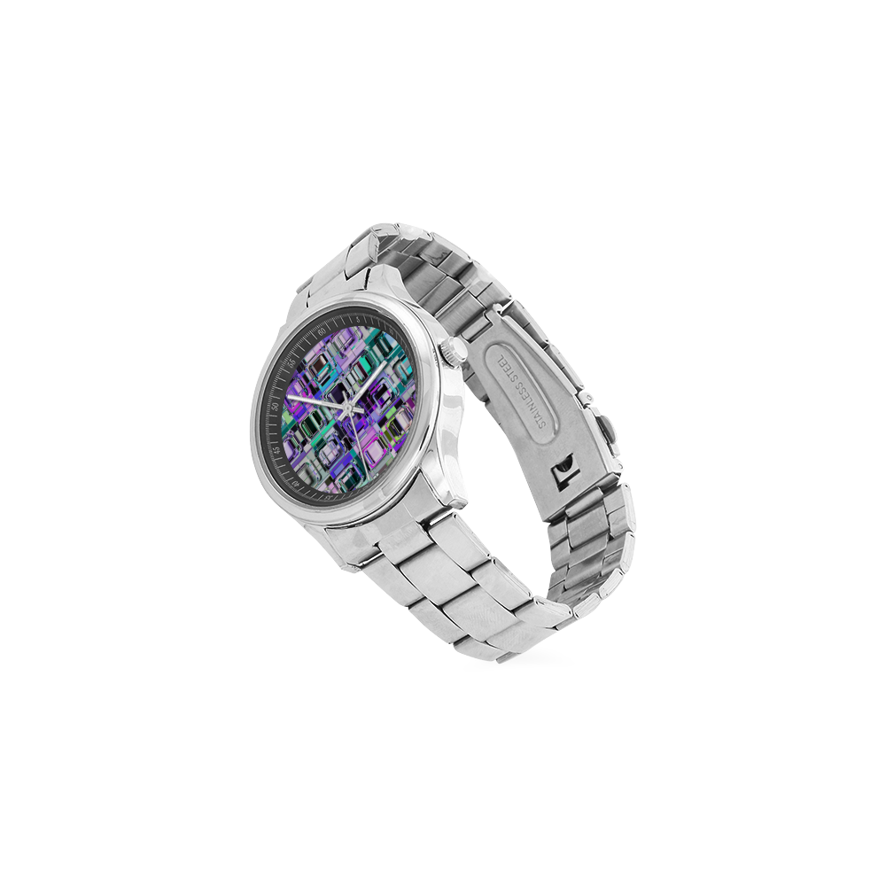 TechTile #6M - Jera Nour Men's Stainless Steel Watch(Model 104)