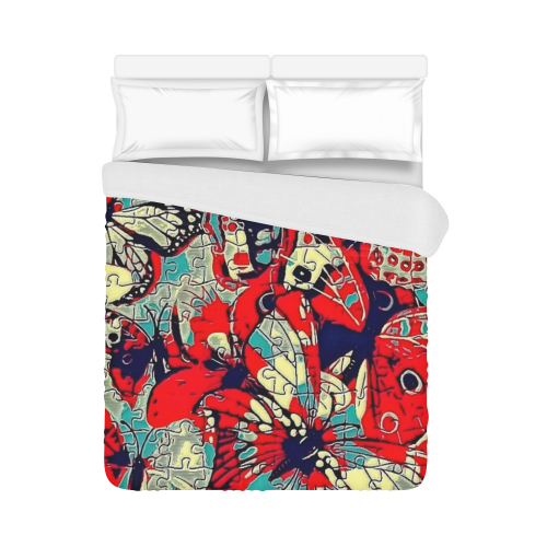 Butterfly by Popart Lover Duvet Cover 86"x70" ( All-over-print)