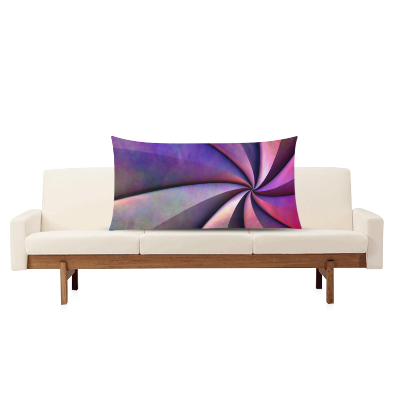 Spiraling In Rectangle Pillow Case 20"x36"(Twin Sides)