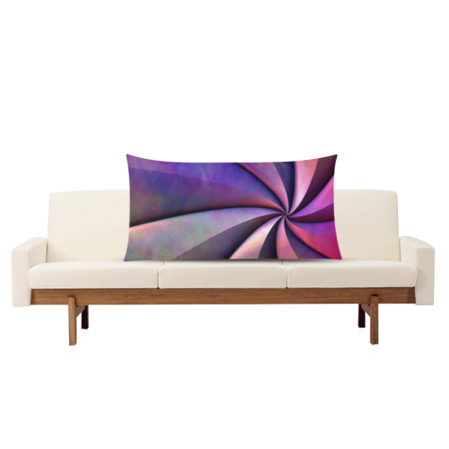 Spiraling In Rectangle Pillow Case 20"x36"(Twin Sides)