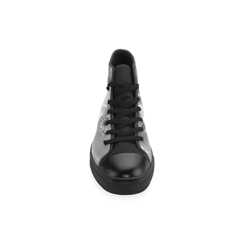 Fractal20160830 Men’s Classic High Top Canvas Shoes /Large Size (Model 017)