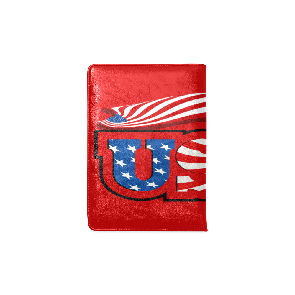 USA with flag Custom NoteBook A5