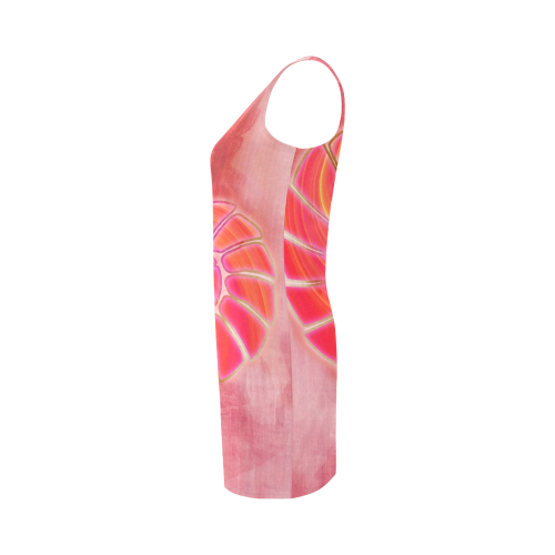 pink wash nautilus Medea Vest Dress (Model D06)