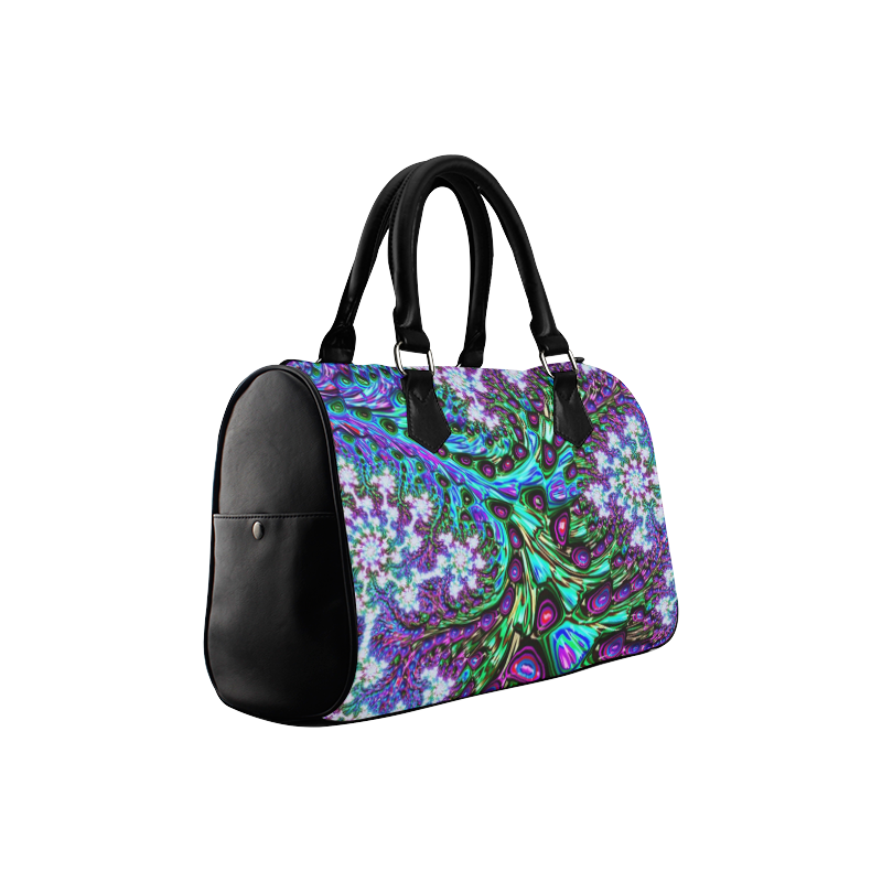 more colors in life fractal 24A Boston Handbag (Model 1621)
