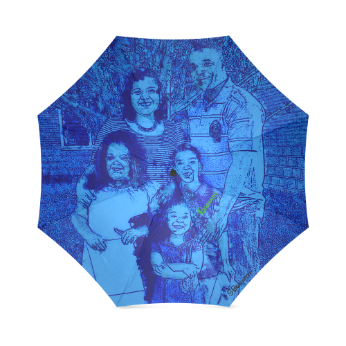 Brandon Family Foldable Umbrella (Model U01)