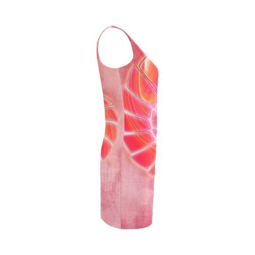 pink wash nautilus Medea Vest Dress (Model D06)