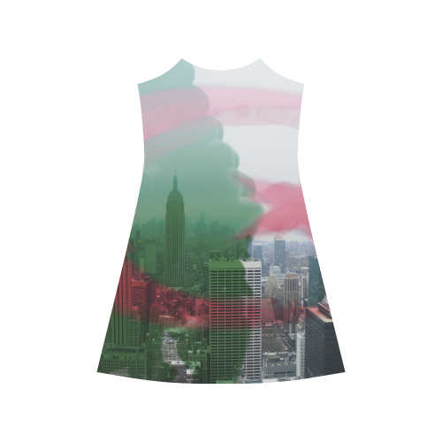 NYC Algeria Panorama Alcestis Slip Dress (Model D05)