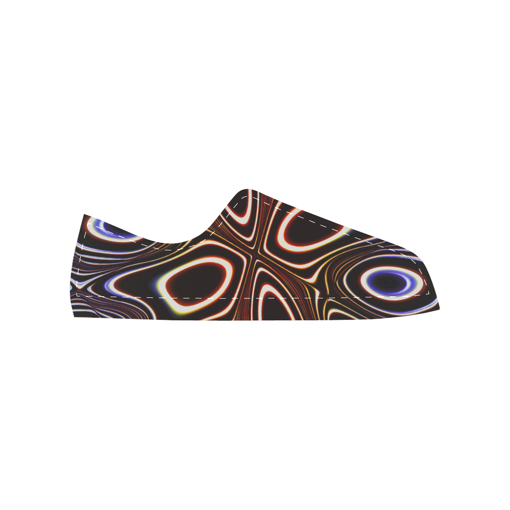 Blast-o-Blob #1 - Jera Nour Men's Classic Canvas Shoes (Model 018)