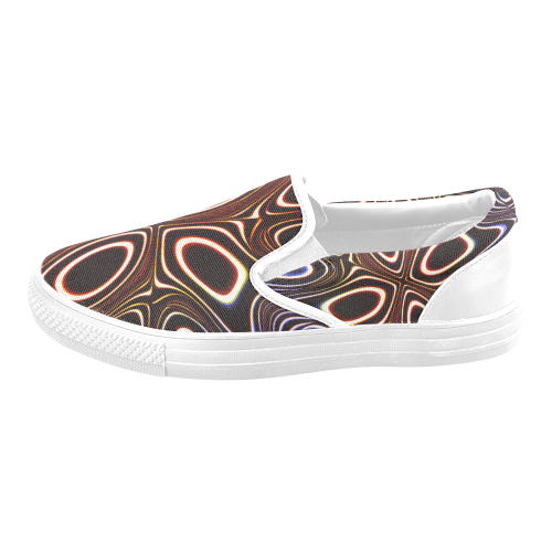 Blast-o-Blob #1 - Jera Nour Men's Slip-on Canvas Shoes (Model 019)