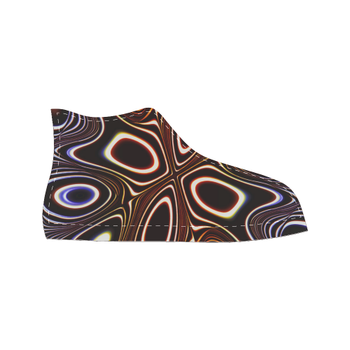 Blast-o-Blob #1 - Jera Nour Men’s Classic High Top Canvas Shoes (Model 017)