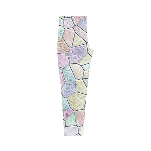 Mosaic Lora,soft candy Capri Legging (Model L02)