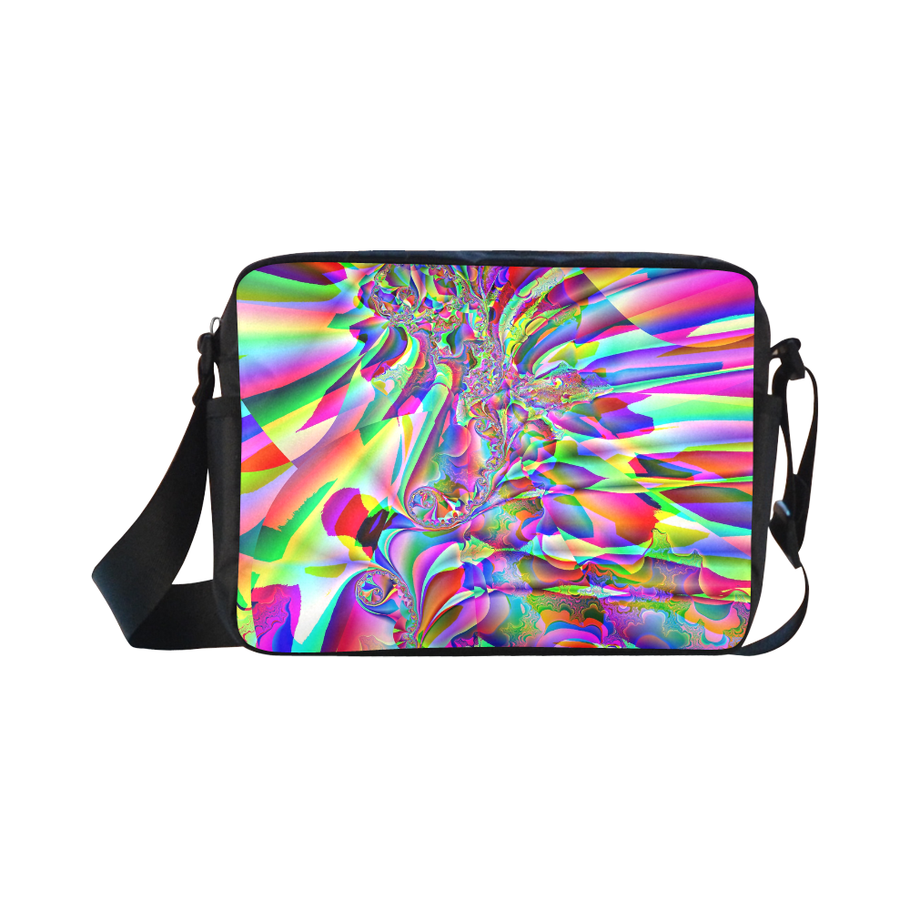 Abstractic by Martina Webster Classic Cross-body Nylon Bags (Model 1632)