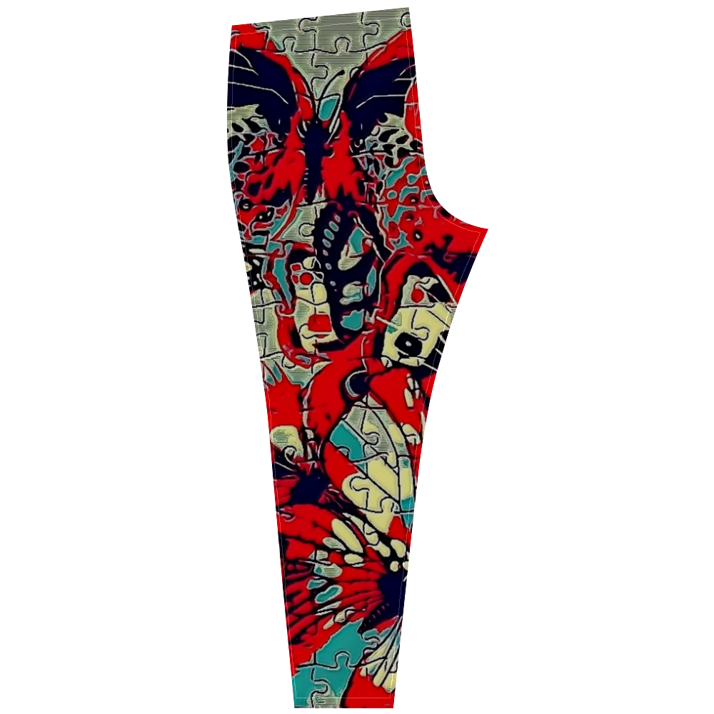 Butterfly by Popart Lover Cassandra Women's Leggings (Model L01)