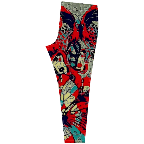 Butterfly by Popart Lover Cassandra Women's Leggings (Model L01)