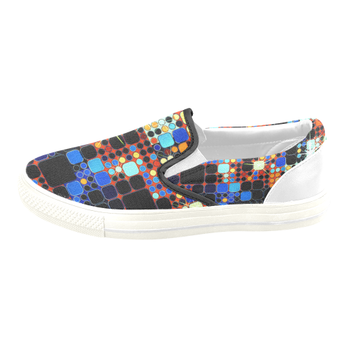 TechTile #7 - Jera Nour Women's Unusual Slip-on Canvas Shoes (Model 019)