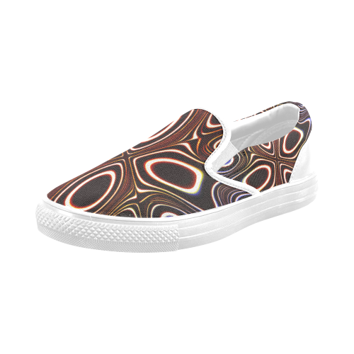 Blast-o-Blob #1 - Jera Nour Men's Slip-on Canvas Shoes (Model 019)
