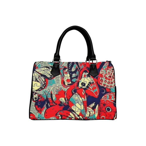 Butterfly by Popart Lover Boston Handbag (Model 1621)