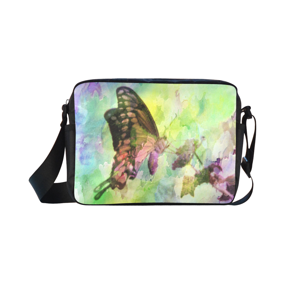 Pastel Dream by Martina Webster Classic Cross-body Nylon Bags (Model 1632)
