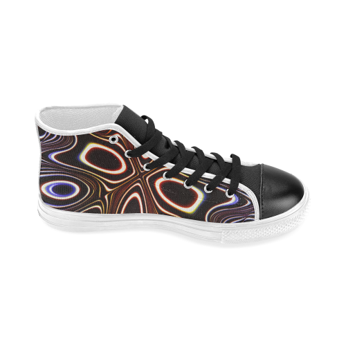 Blast-o-Blob #1 - Jera Nour Women's Classic High Top Canvas Shoes (Model 017)