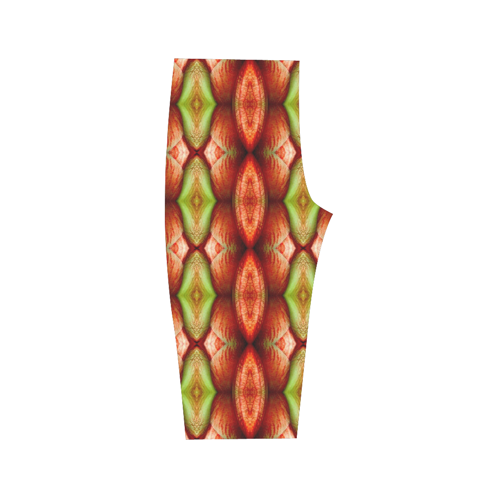 Melons Pattern Abstract Hestia Cropped Leggings (Model L03)
