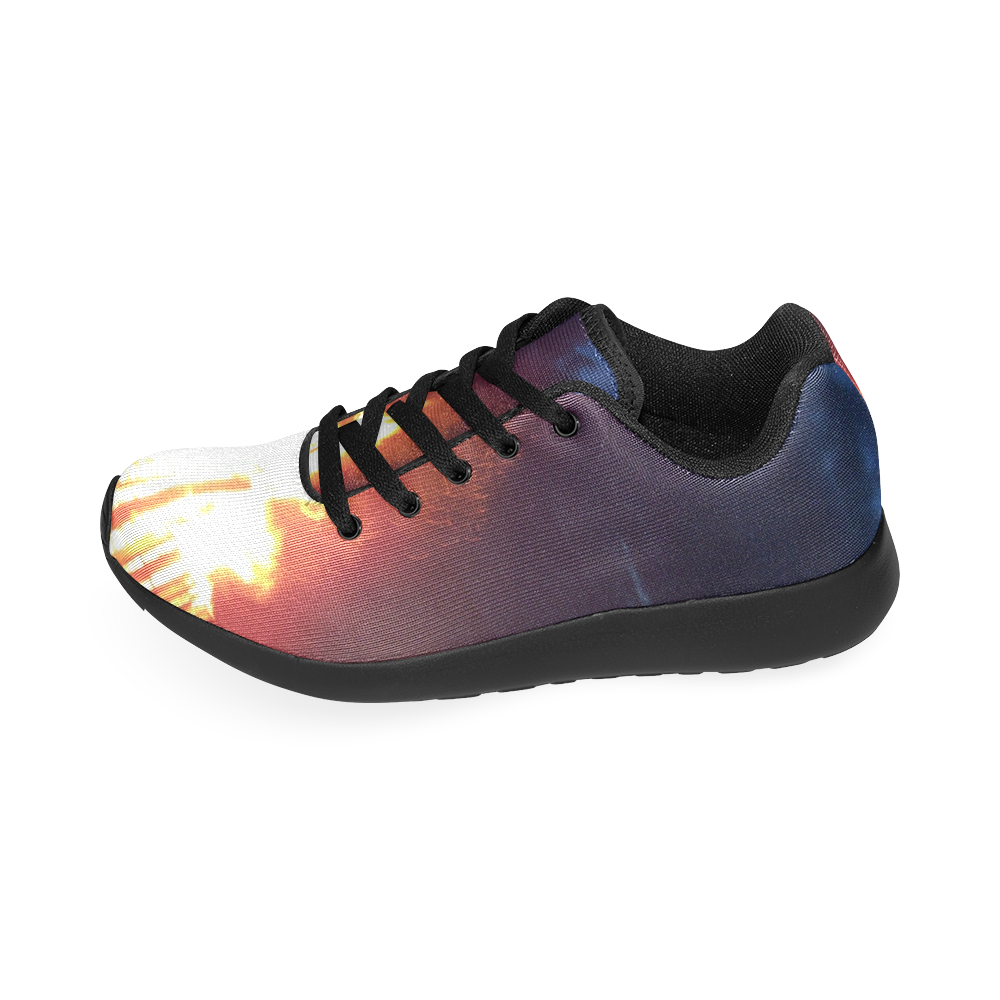 Beach Bonfire Blazing Women’s Running Shoes (Model 020)