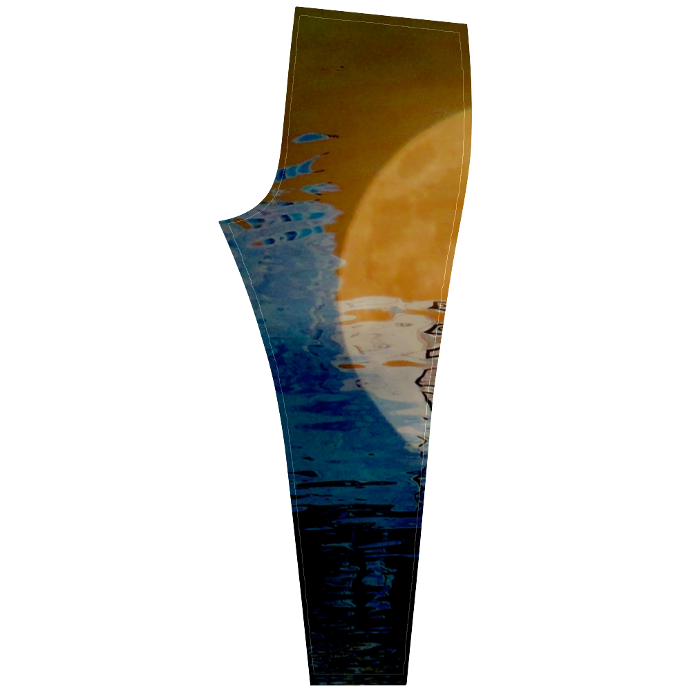 Abstract moon by Martina Webster Cassandra Women's Leggings (Model L01)