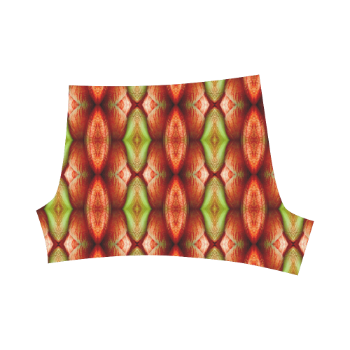 Melons Pattern Abstract Briseis Skinny Shorts (Model L04)