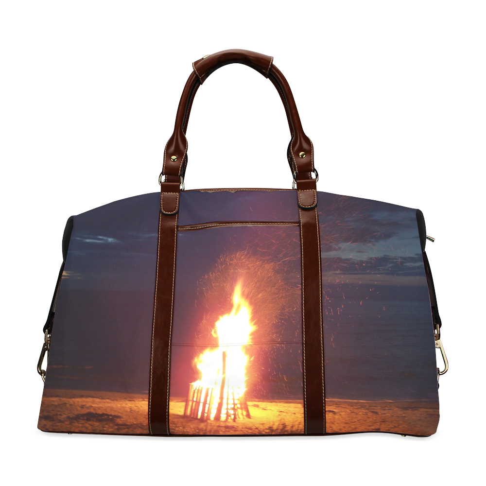 Beach Bonfire Blazing Classic Travel Bag (Model 1643)