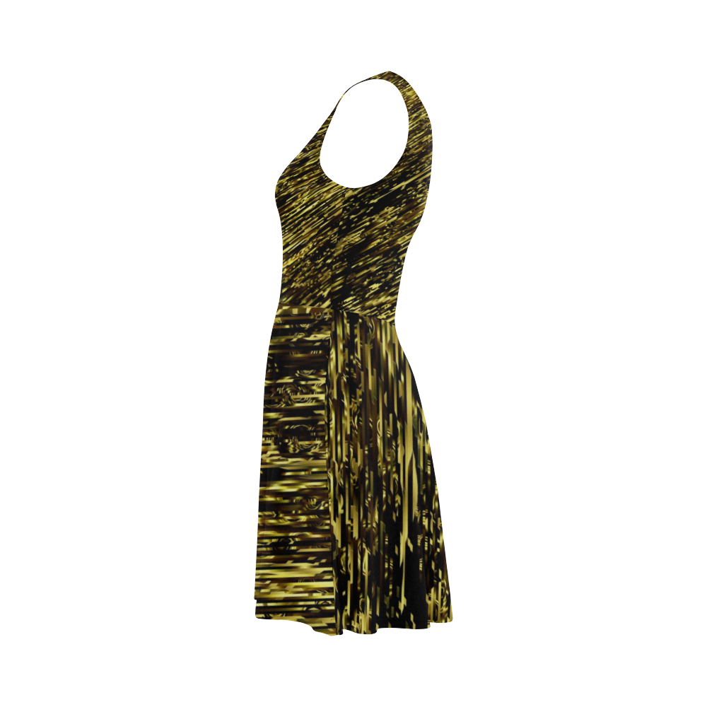 art modern fashion pattern Atalanta Sundress (Model D04)
